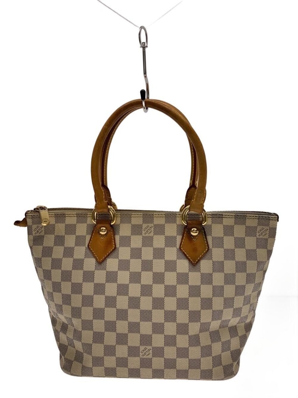 LOUIS VUITTON Saleya Damier Azur White